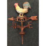 Vintage "Cockerel" weather vane 75x50cm