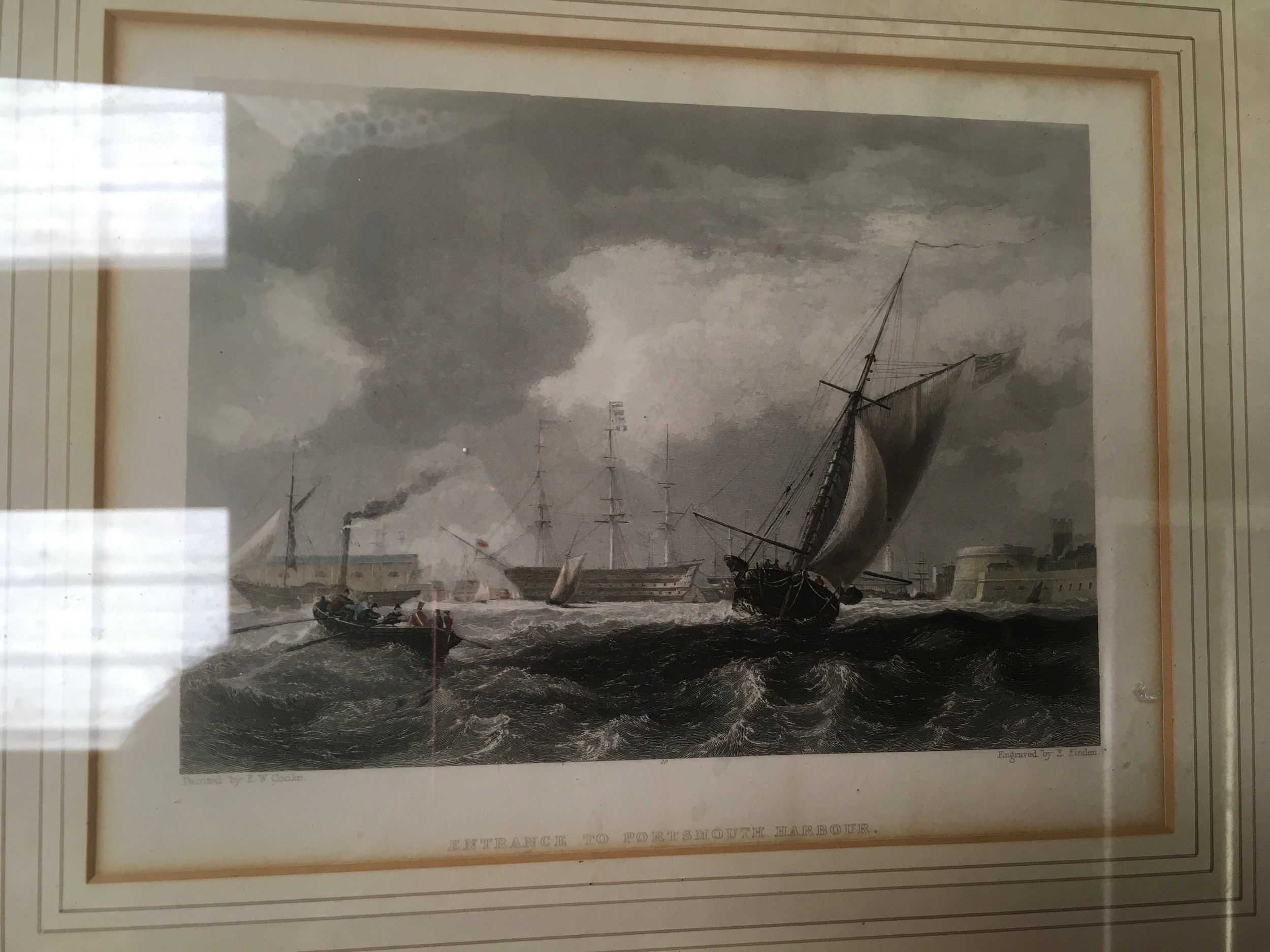 E.W.Cooke a collection of 5 19C prints of Harbour and Seascapes - Bild 5 aus 6