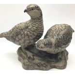 Poole Pottery limited edition pair of Grouse modelled by Barbara Linley-Adams number 310 fully