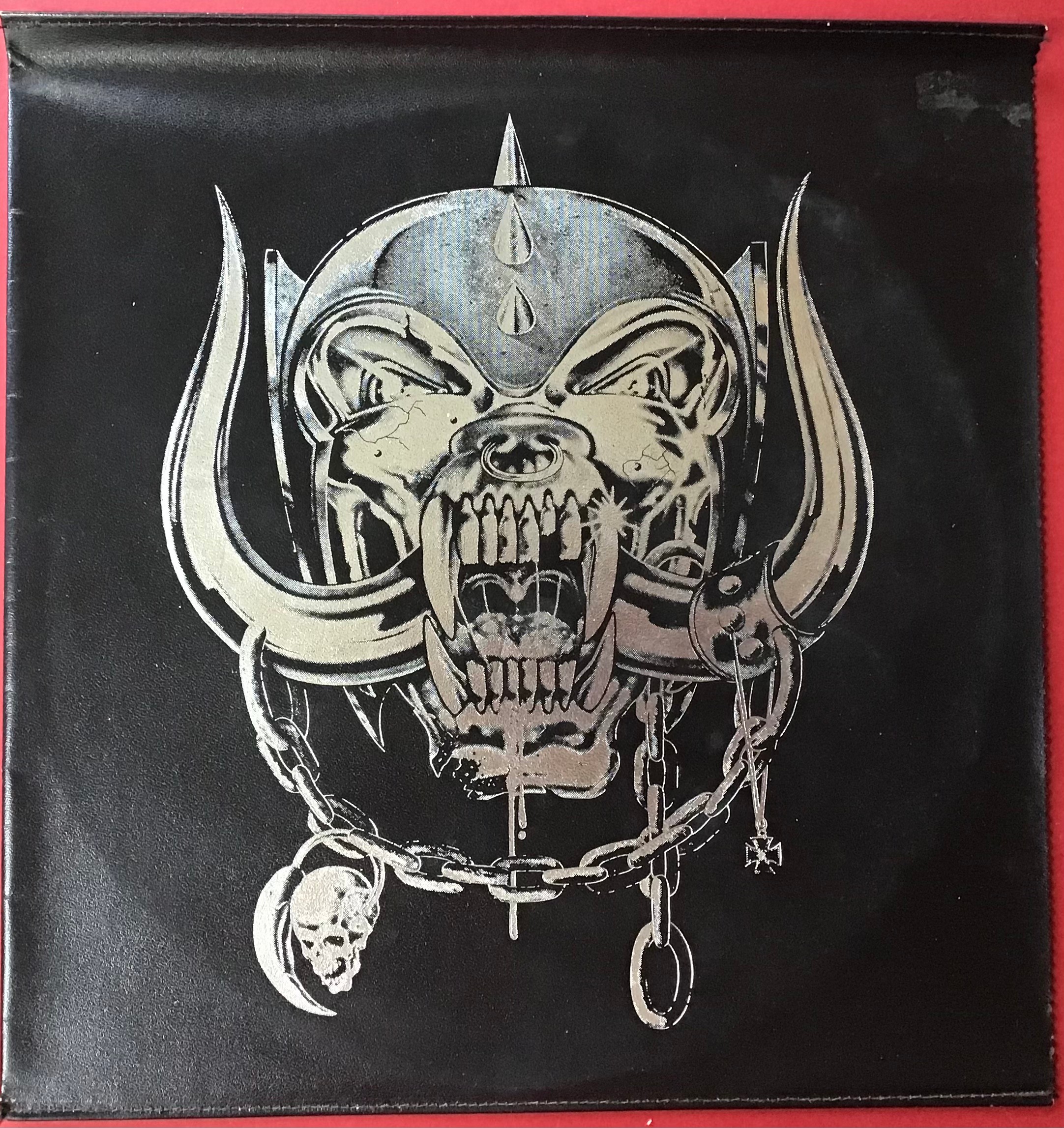 MOTÖRHEAD ‘NO REMORSE’ DOUBLE ALBUM. This is the limited leather sleeve copy which is on Bronze