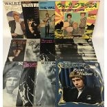 SELECTION OF VARIOUS WALKER BROTHER RELATED LP RECORDS.