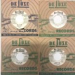 4 USA PROMO DJ SPECIALS ON DELUXE RECORD LABELS. Artists here include Annie Laurie x 2 - Margie