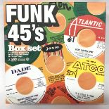 VINYL FUNK 45´s BOX SET. Here we have a set of 10 classic funk Single 45 RPM records with original