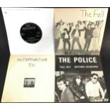 SELECTION OF 4 RARE EARLY PUNK 7” SINGLES. Great set here with The Fall ‘It’s The New Thing!’ On