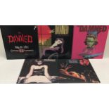 5 SINGLES BY THE DAMNED. Titles here include - Friday 13th EP - Thanks For The Night - Grimly