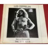 LED ZEPPELIN BALLCRUSHER LP RECORD WITH SEX PISTOLS ‘SPUNK’ LABEL. Led Zeppelin Ball crusher The