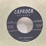 HANK HARRAL 7" TANK TOWN BOOGIE / SWEET MEMORY'. A 1958 Bopper on the Caprock Label No. 104 and