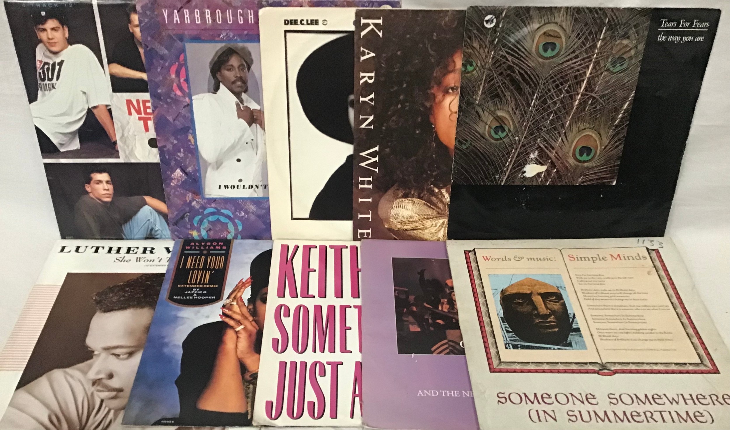 COLLECTION OF MAINLY 1980’S 12” RECORDS. This box holds many Disco / Pop hits to include artists - - Image 2 of 2