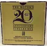 TAMLA MOTOWN 20TH ANNIVERSARY 7" VINYL SINGLES BOX SET. 42 great tracks found here in this awesome