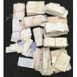 Large quantity of old legal Indentures and misc Title deeds