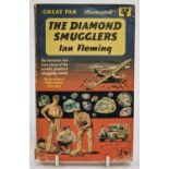 Pan Illustrated 1st edition 1957 this edition 1960 Ian Fleming "Diamond Smugglers"