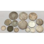 Quantity of silver and other coinage to include Victorian