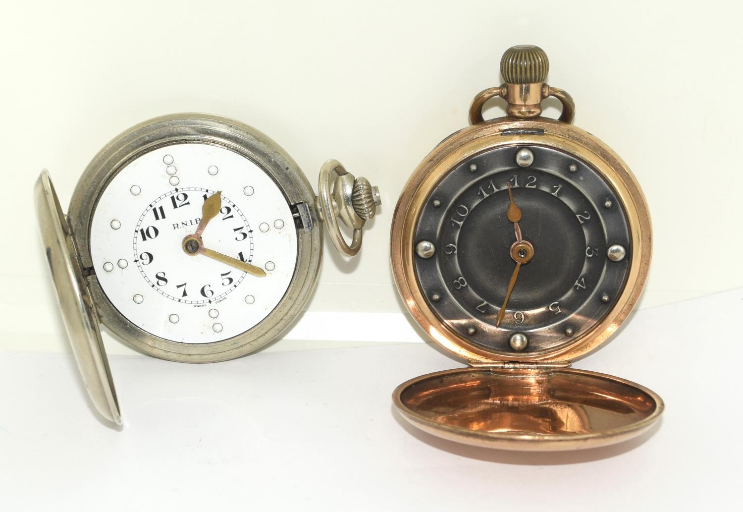 Two rare and collectable "Braile" pocket watches