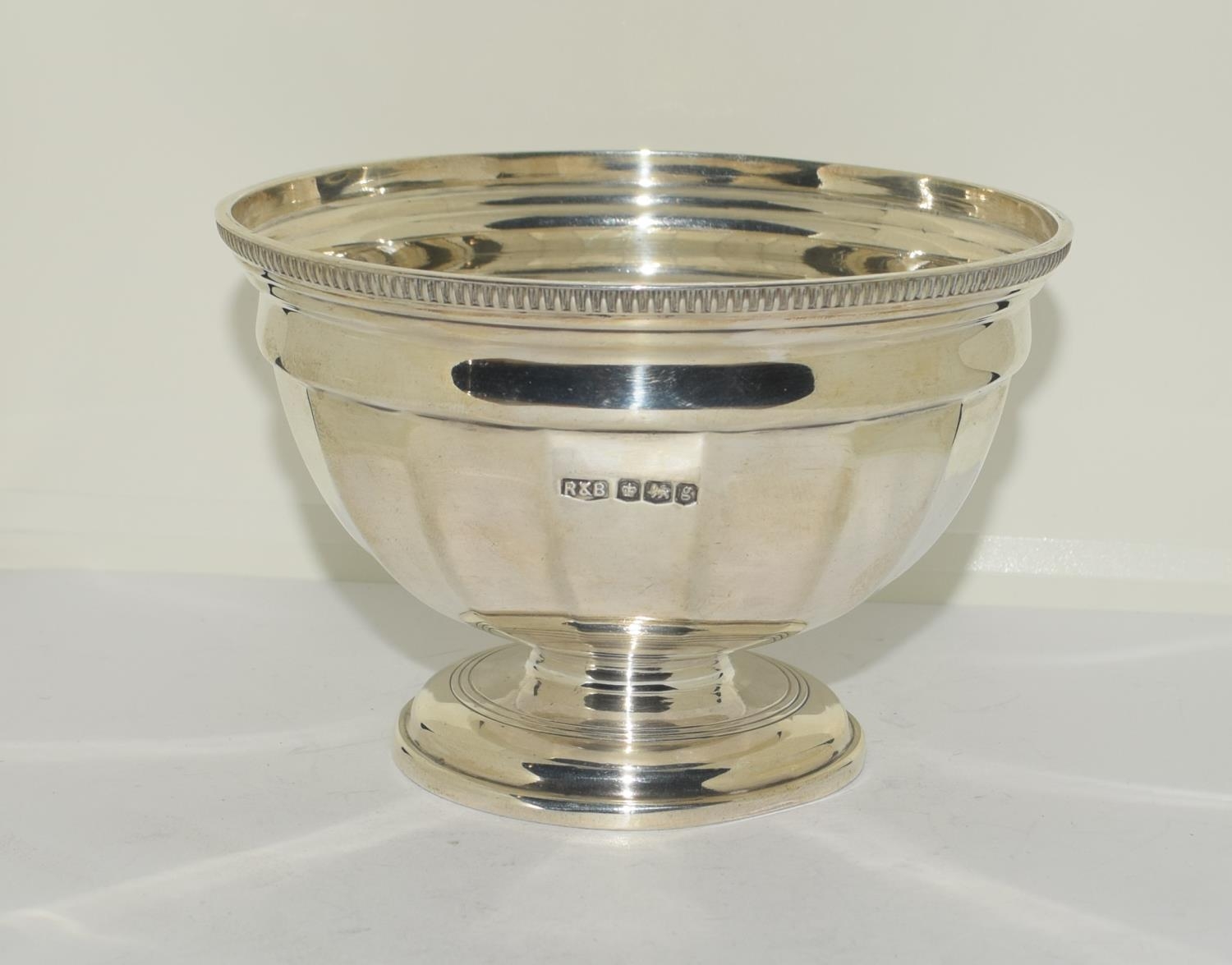 Silver H/M bowl Sheffield 1924 by Roberts and Belk ltd