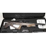 BSA Defiant .22 calibre air rifle. Comes in hard case with accessories and paperwork. **RESTRICTIONS