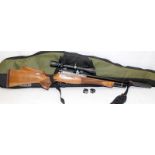 Daystate Huntsman Regal air rifle model ref: RH4599 with fitted Richter Optik 3-9x40 scope. Comes