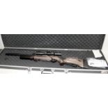 BSA R-10se Regulated .22 calibre air rifle with fitted Hawke scope. Comes in a quality Gorilla