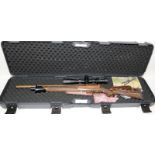 Daystate Genus 40th anniversary edition air rifle model ref: GS0118, with fitted Nikko Stirling