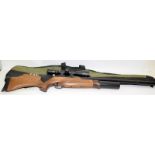 BSA R-10 regulated .177 calibre air rifle model ref:R770218 with fitted Hawke Panorama scope.