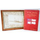 Rare book ' Up The Straits in HMS Canopus 1900-01-02'. Written by Rev F S Horan RN. Comes with an