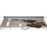 Air Arms S510 .22 calibre air rifle. 30 year anniversary limited edition. With fitted Leupold scope.