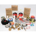 Large collection of air rifle accessories to include pellets, security kits and filler valves