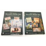 Reference books 20th Century Decorative Tiles commercial Manufacturers A-H & J-W 2 volumes by