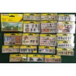 Noch HO Scale group of railway figures and accessories to include 15035 Construction Workers,