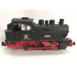 Piko G gauge 0-6-0 tank locomotive DB 80-005. Appears in Excellent condition (needs a clean).