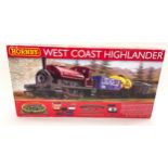 Hornby R1157 West Coast Highlander Train set - complete. Appears unused.