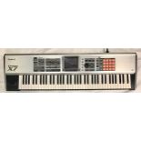 ROLAND FANTOM X7 KEYBOARD. Digital Keyboard Synthesizer Music Workstation Which powers up fine.