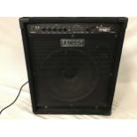 FENDER BASS AMPLIFIER - This is known as a Rumble 100 with model No. PR 559. Powers up.