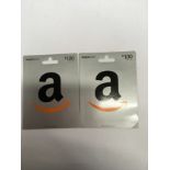 Two amazon gift cards (64)