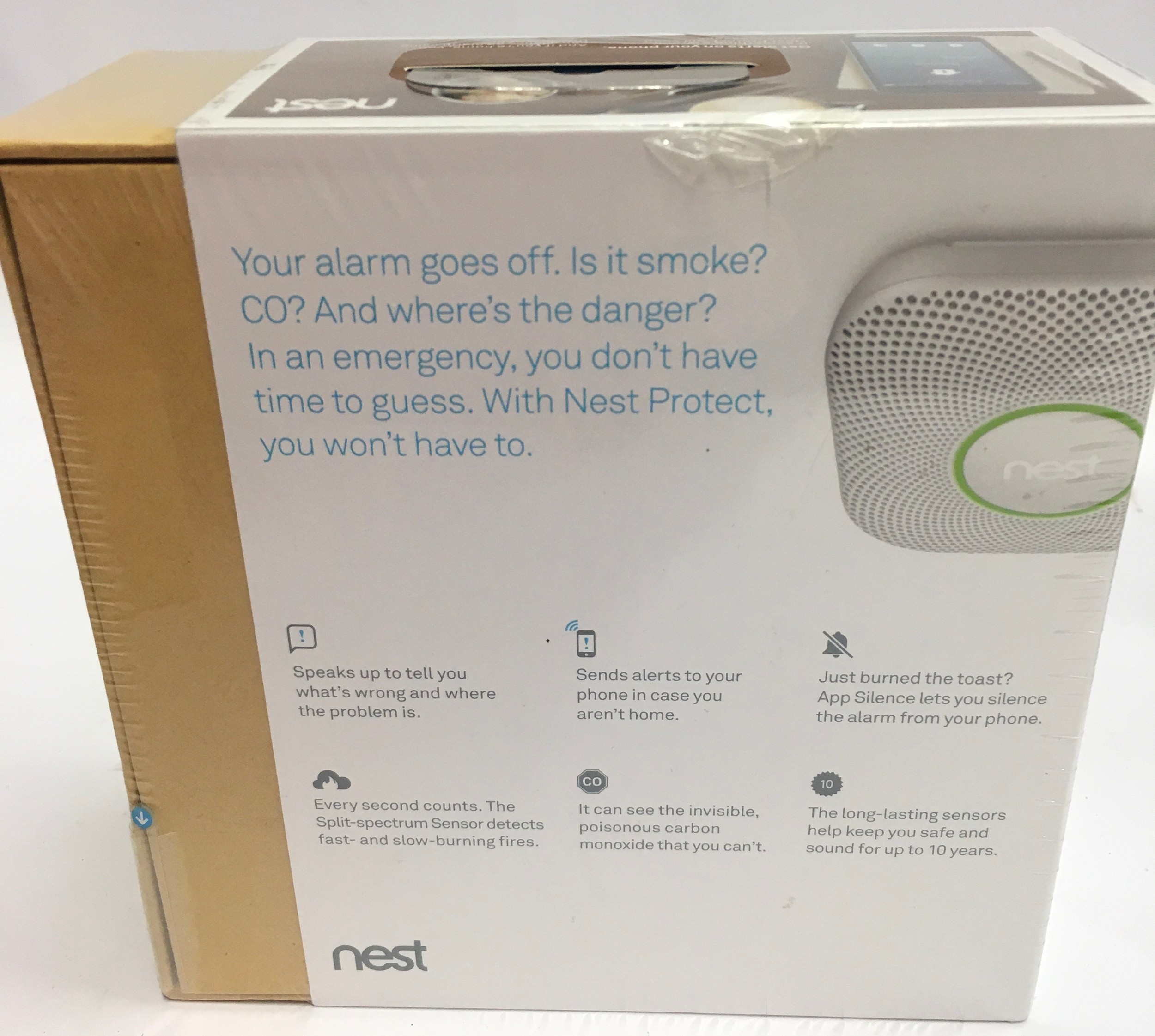 Nest Protect Smoke and Carbon Monoxide Alarm - BNIB (43). - Image 2 of 2