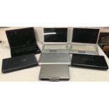 A collection of laptops to include Sony Vaio's, seven in lot. No mains cables, untested (WP99)