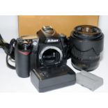 Boxed Nikon D90 DSLR camera c/w Nikkor 18-135 zoom lens (33/36)