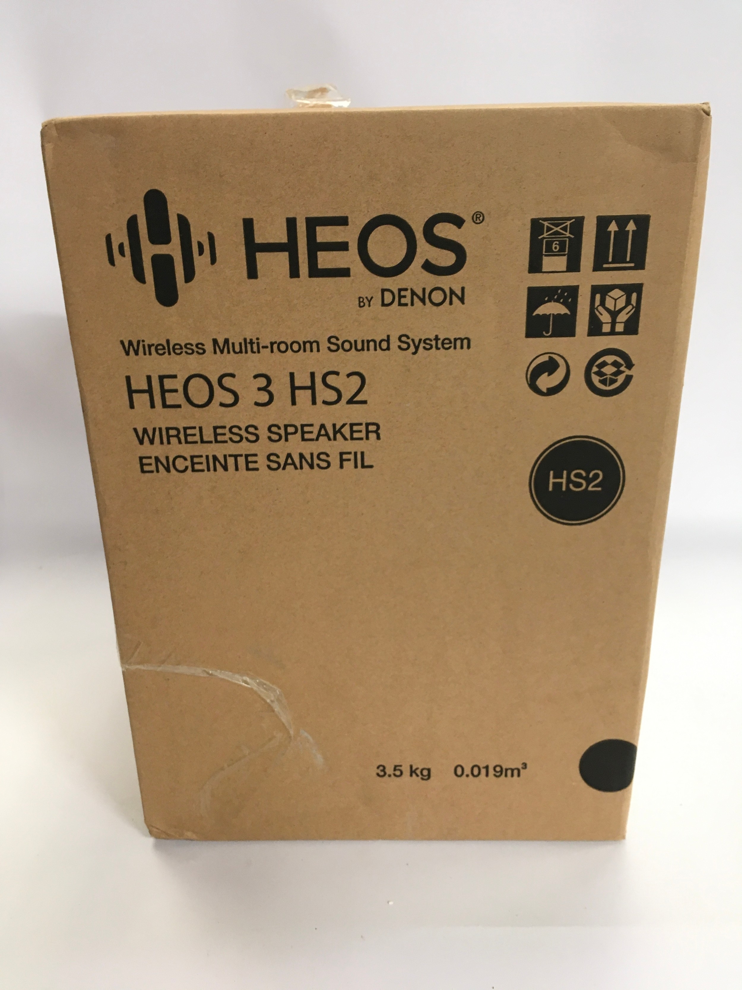 HEOS by DENON Wireless Multi Room Sound System HEOS 3 HS2 Wireless Speaker, brand new in unopened