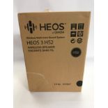HEOS by DENON Wireless Multi Room Sound System HEOS 3 HS2 Wireless Speaker, brand new in unopened