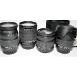 4 x sigma 18-125mm zoom lenses. Nikon bayonet mount (33)