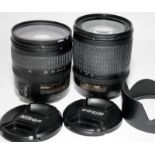Nikon Nikkor AF-S lenses, 18-70mm and 18-135mm lenses (33)