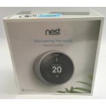 Nest Learning Thermostat in Stainless Steel- BNIB (44).