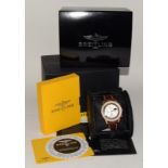 Breitling 2008, 18ct gold Navi Timer, Boxed and with Papers. (ref 62)