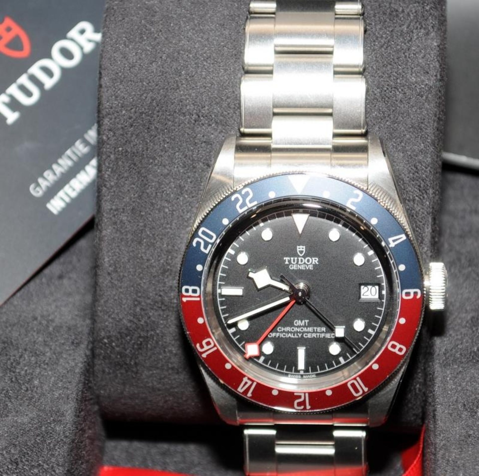 Tudor Black Bay GMT with Pepsi bezel, Model 79030RB full set 2021 Unworn. - Image 2 of 9