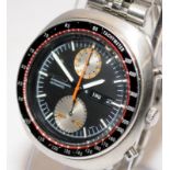 Vintage Seiko 'UFO' gents automatic chronograph, model ref 6138-0017, serial number dates this watch