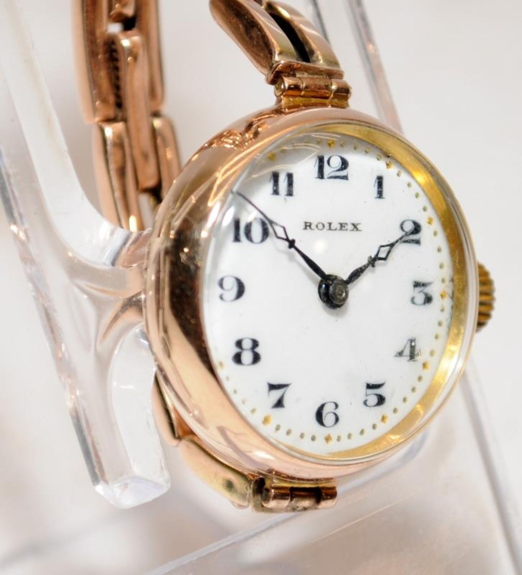 Vintage Rolex ladies 9ct gold working wristwatch. - Image 2 of 4
