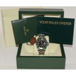 2007 Rolex Submariner Kermit, ref 16610, boxed and papers. (ref 34)