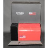 Large Citizen Eco Drive Red Arrows Store POS display box. Empty