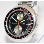 Vintage Seiko 'UFO' gents automatic chronograph model 6138-0011. Serial number dates this watch to