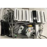 Nintendo Wii consoles, controllers and accessories.