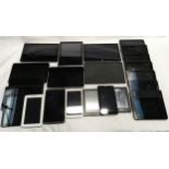 Collection of various tablets to include Motorola, Samsung, Amazon etc.